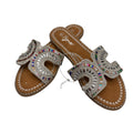 Retro Dazzled Gem Sandals Size 8