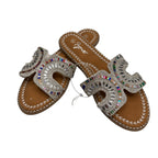Retro Dazzled Gem Sandals Size 8