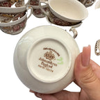 Antique Tea China Set Devonshire Johnson Bros Made in England 32pcs
