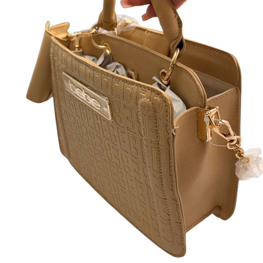 Tan Bebe Handbag with Change Purse Crossbody Bag & Single Handle