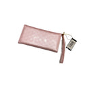 Trifold Baby Pink & Gold BeBe Brand Wallet