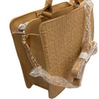 Tan Bebe Handbag with Change Purse Crossbody Bag & Single Handle