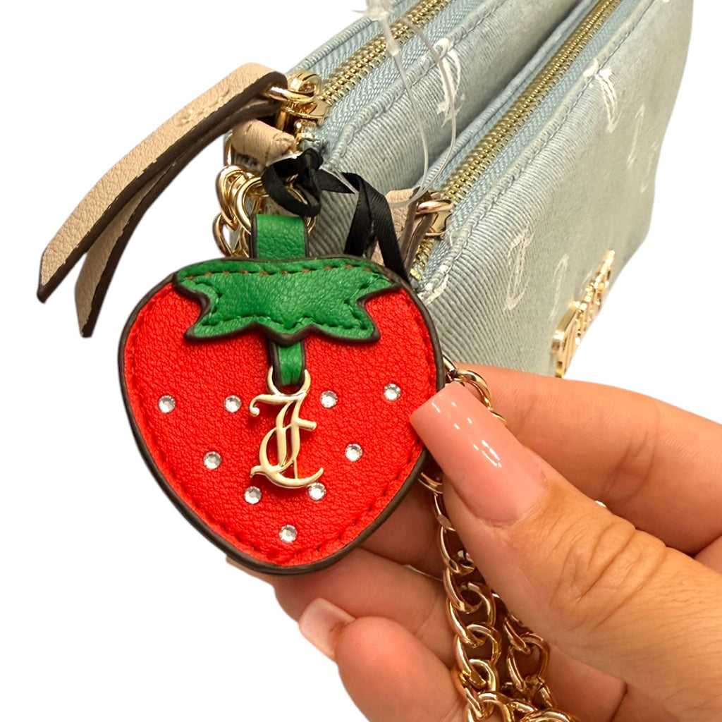 Juicy J Gold & Jean Strawberry Handbag