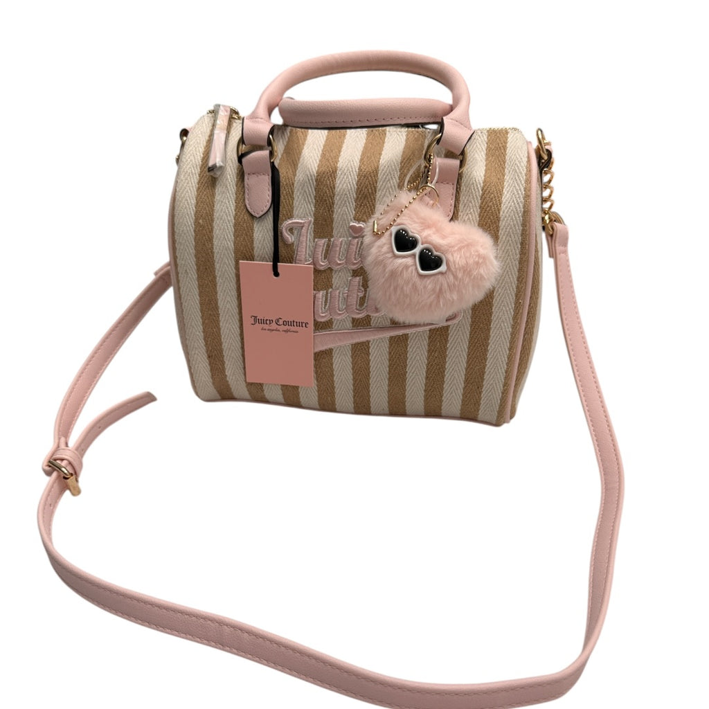 Pink & Tan I’m So Adorable Juicy Couture Handbag