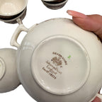 Antique Tea China Set Devonshire Johnson Bros Made in England 32pcs