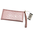 Trifold Baby Pink & Gold BeBe Brand Wallet