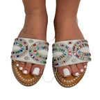 Dazzled Sandals Multi Color Size 8