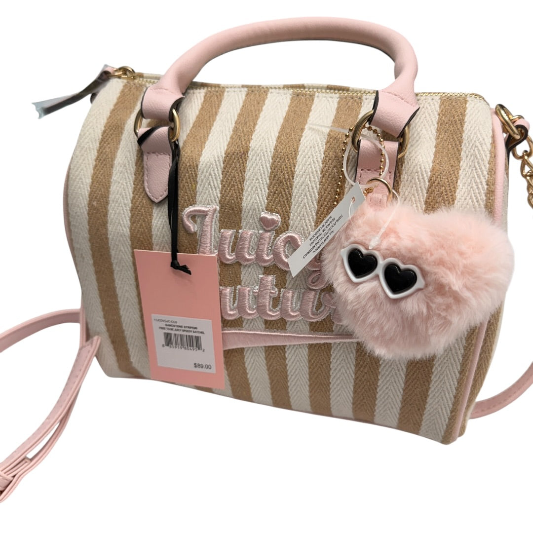 Pink & Tan I’m So Adorable Juicy Couture Handbag