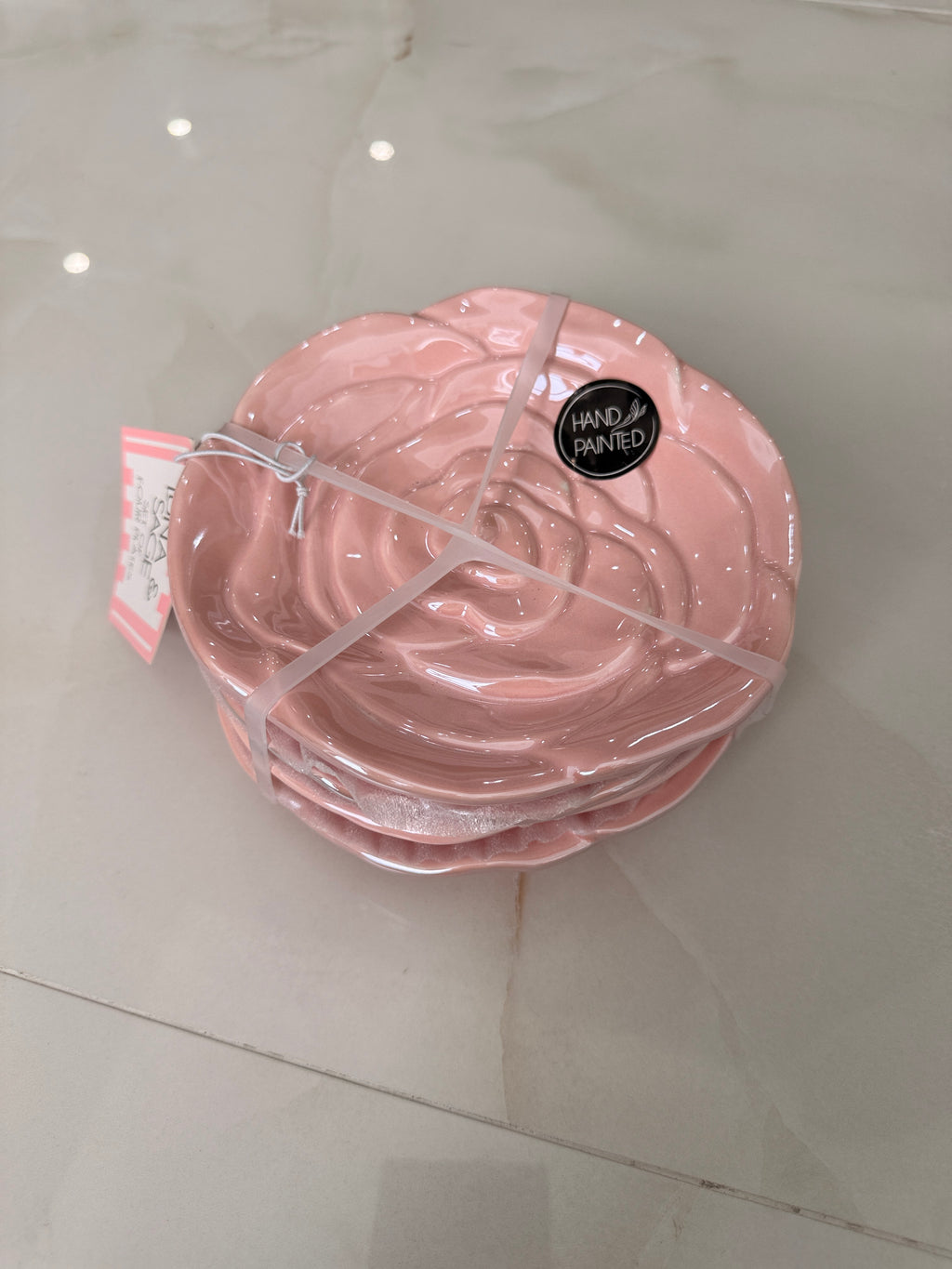 Jewelry Rose Decor Dish set of 4