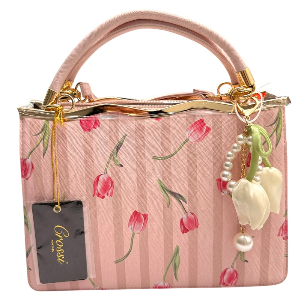 Tulip Too Cute Handbag with Keychain
