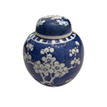 Vintage Floral Blue & White Holder