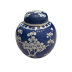 Vintage Floral Blue & White Holder