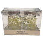 Mini Mason Jar Salt & Pepper Shaker Set