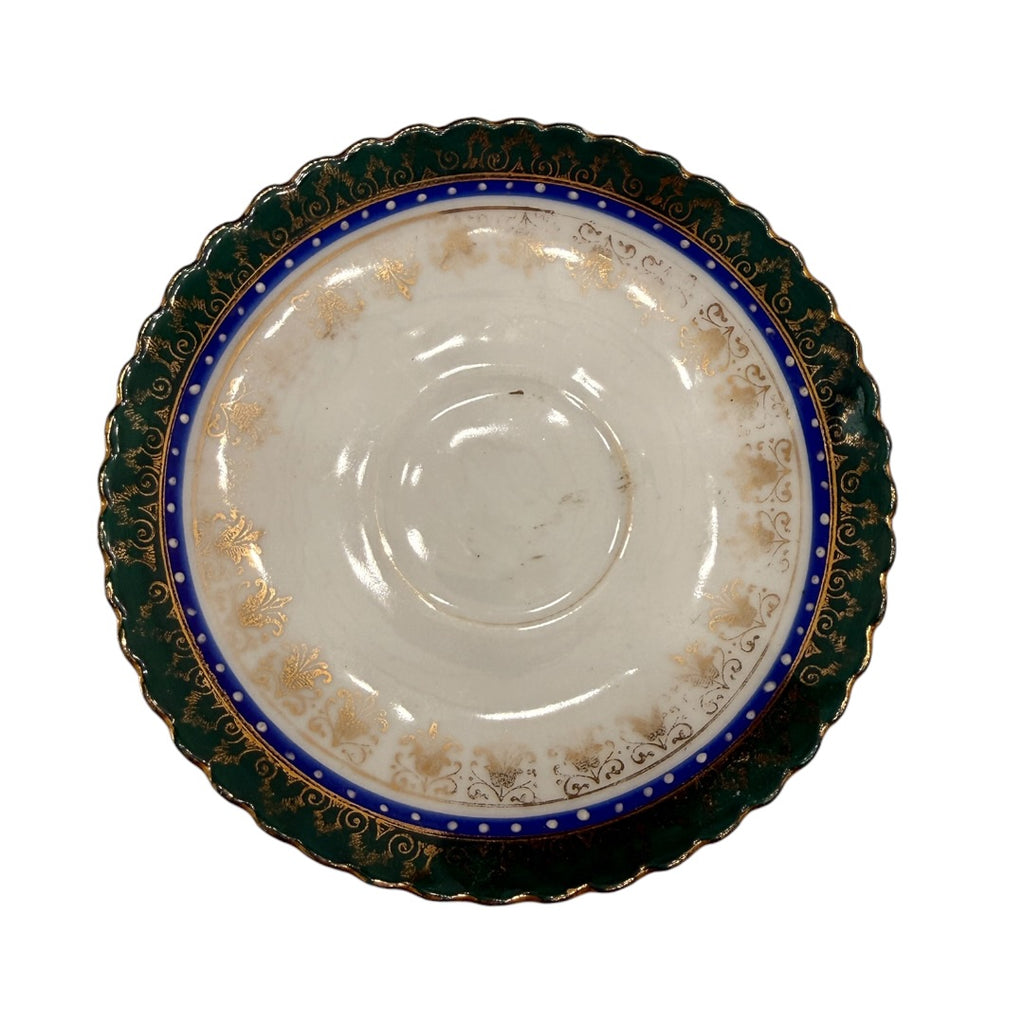 Tiny Bone China Tea Cup & Plate Germany Collectors 2 Piece