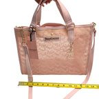 Juicy Culture Adore Baby Pink Mesh Handbag