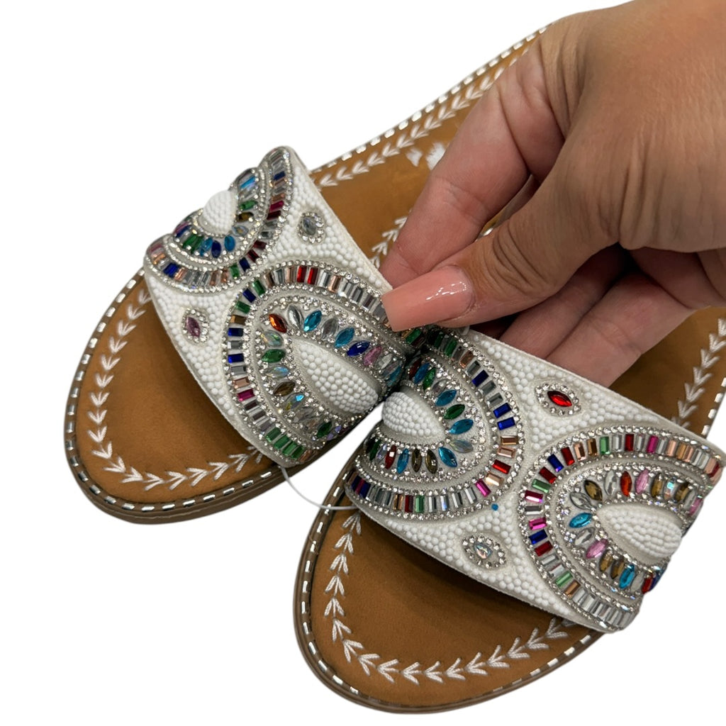 Dazzled Sandals Multi Color Size 8