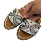 Dazzled Sandals Multi Color Size 8