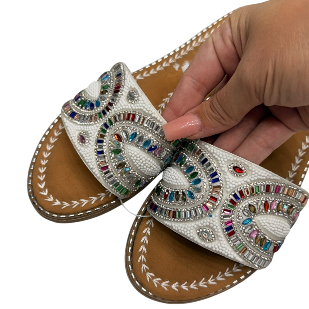 Dazzled Sandals Multi Color Size 8
