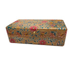 Wooden Flowers Keepsake Box Jewelry Box Handmade in India