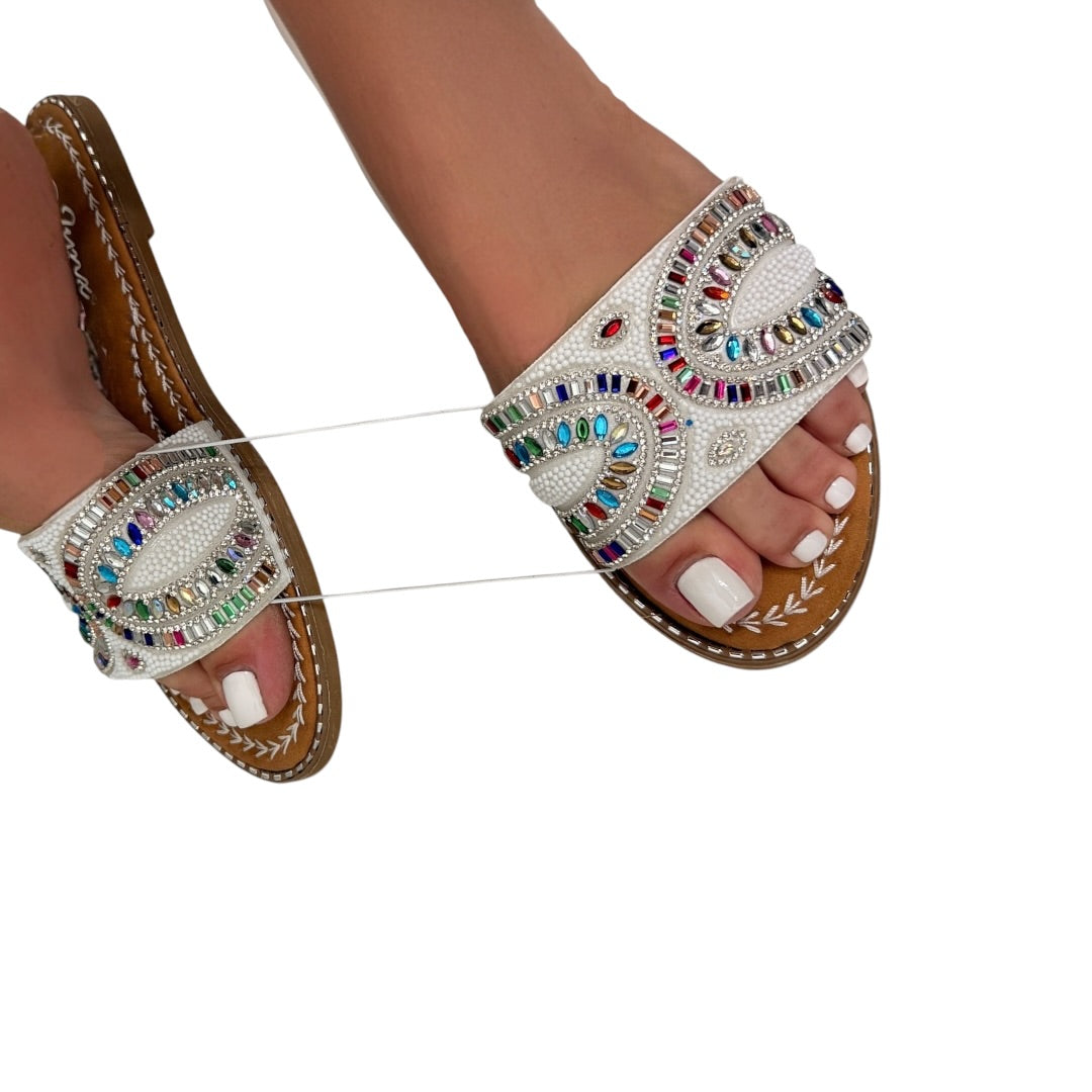 Dazzled Sandals Multi Color Size 8