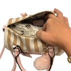 Pink & Tan I’m So Adorable Juicy Couture Handbag