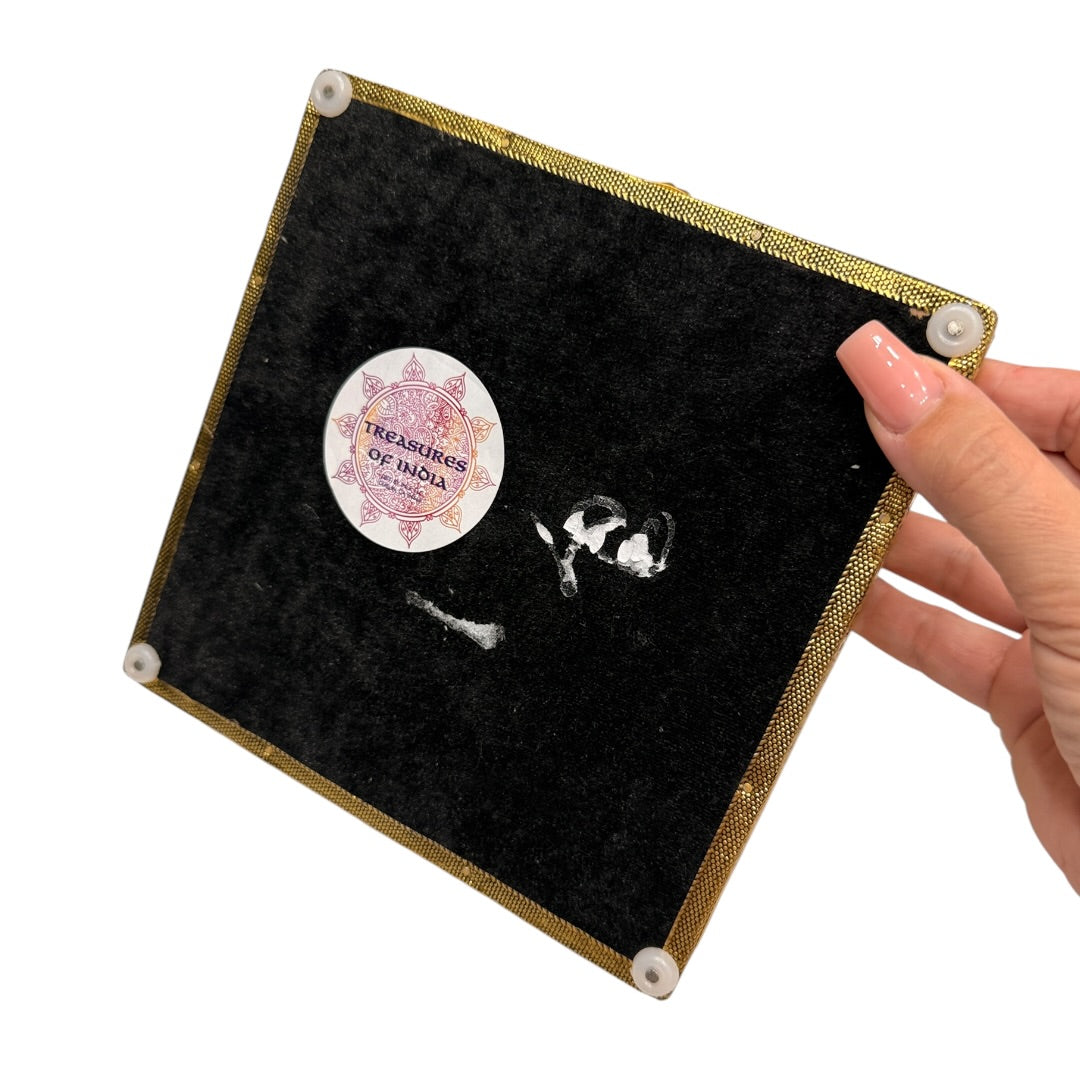 Gold & Pink Keepsake Box Jewelry Box