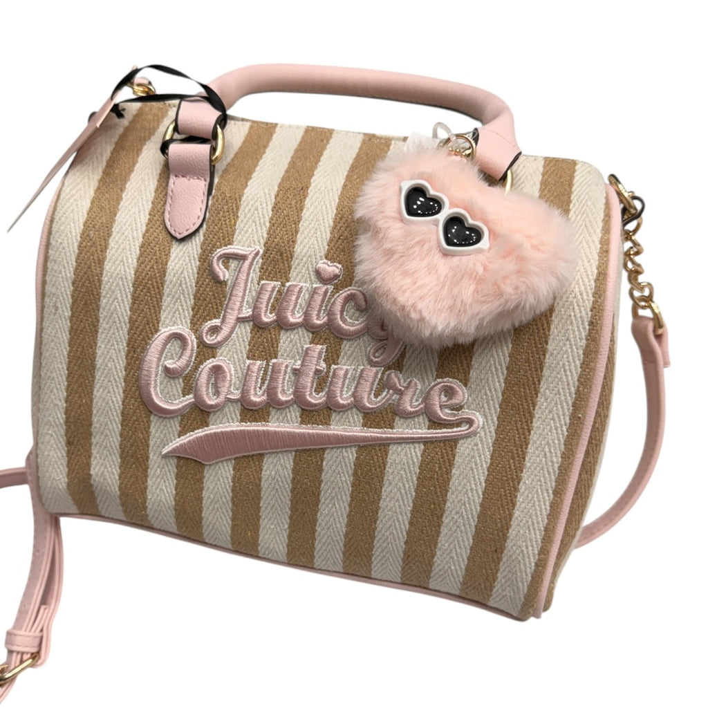 Pink & Tan I’m So Adorable Juicy Couture Handbag