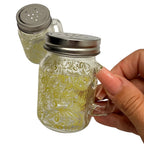 Mini Mason Jar Salt & Pepper Shaker Set