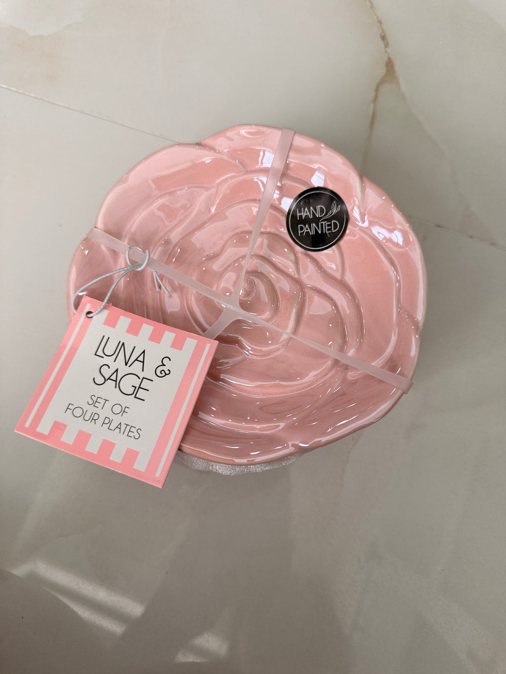 Jewelry Rose Decor Dish set of 4