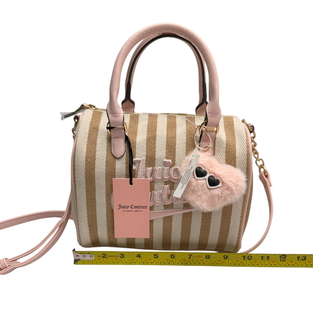Pink & Tan I’m So Adorable Juicy Couture Handbag