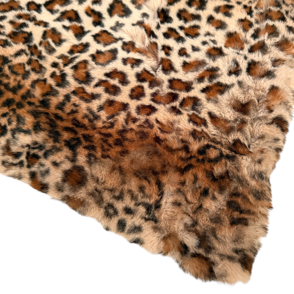 Leopard Fux Rug Soft 21x71 inches
