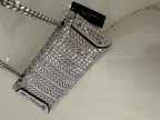 Gem Glam Girl Clutch Silver