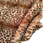 Leopard Fux Rug Soft 39x65 inches