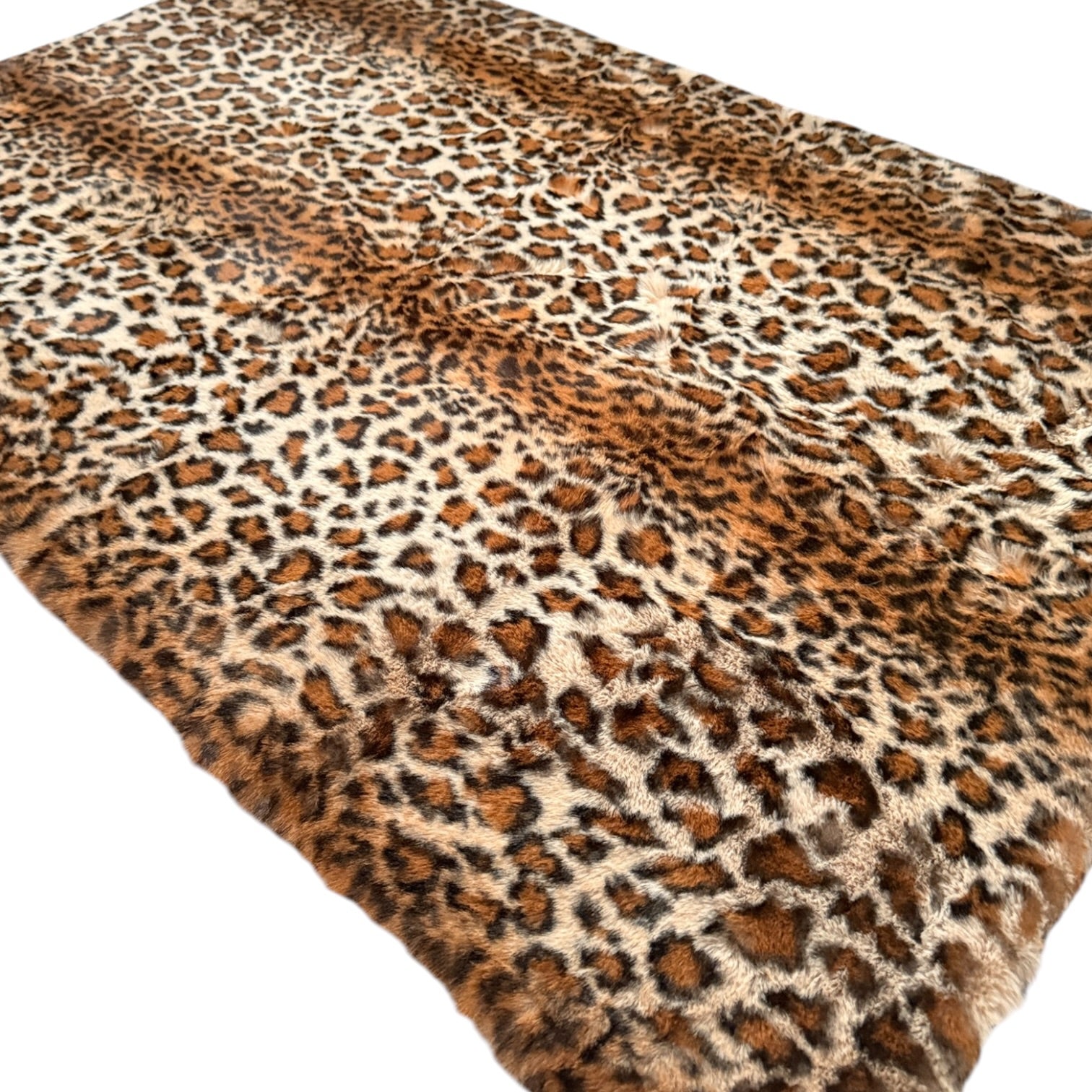 Leopard Fux Rug Soft 30x47 inches