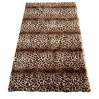 Leopard Fux Rug Soft 39x65 inches