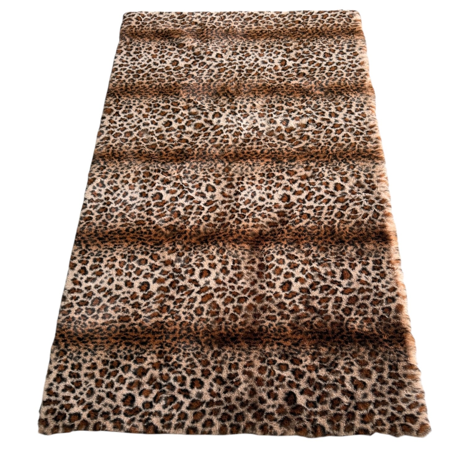 Leopard Fux Rug Soft 39x65 inches