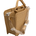 Tan Bebe Handbag with Change Purse Crossbody Bag & Single Handle