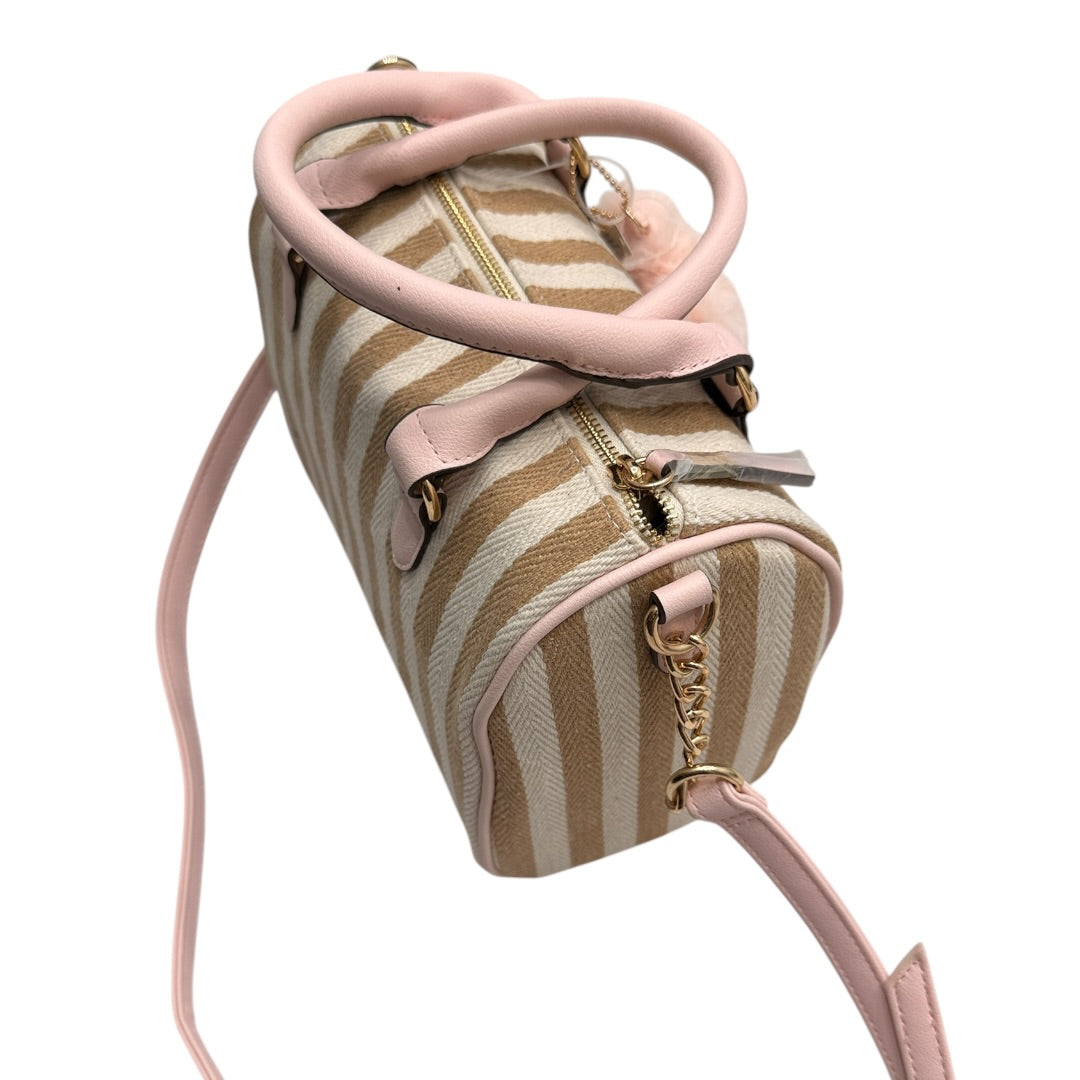 Pink & Tan I’m So Adorable Juicy Couture Handbag