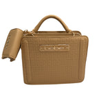 Tan Bebe Handbag with Change Purse Crossbody Bag & Single Handle