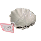 Shell Jewelry Bowl White Set of 2