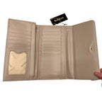 Trifold Baby Pink & Gold BeBe Brand Wallet