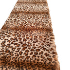 Leopard Fux Rug Soft 21x71 inches
