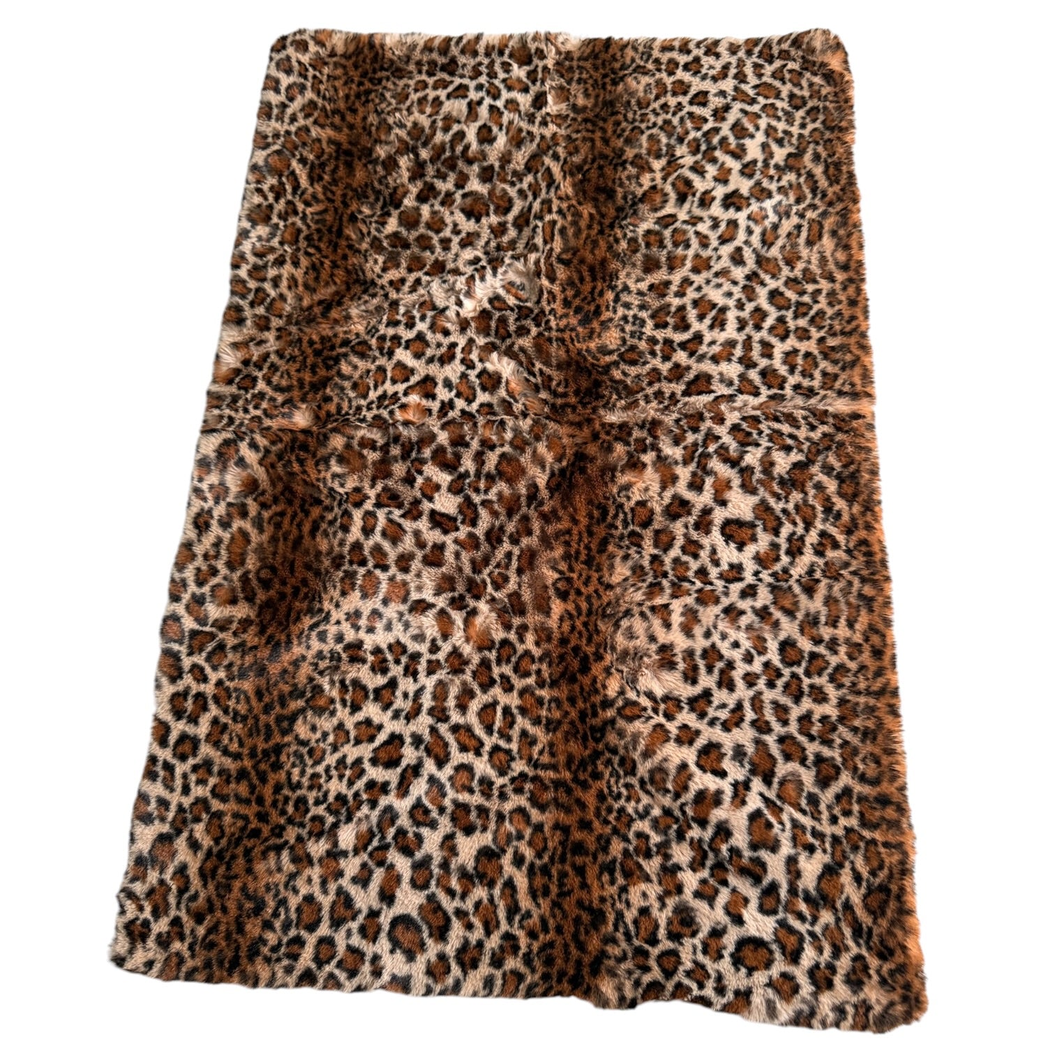 Leopard Fux Rug Soft 30x47 inches