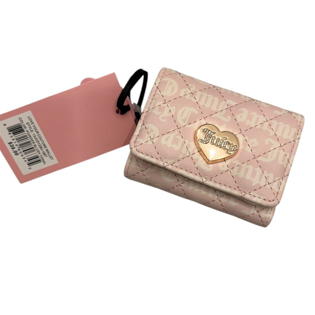Juicy Couture Gold Heart Mini Wallet