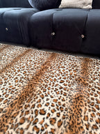Leopard Fux Rug Soft 39x65 inches
