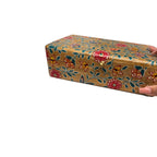 Wooden Flowers Keepsake Box Jewelry Box Handmade in India