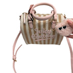 Pink & Tan I’m So Adorable Juicy Couture Handbag