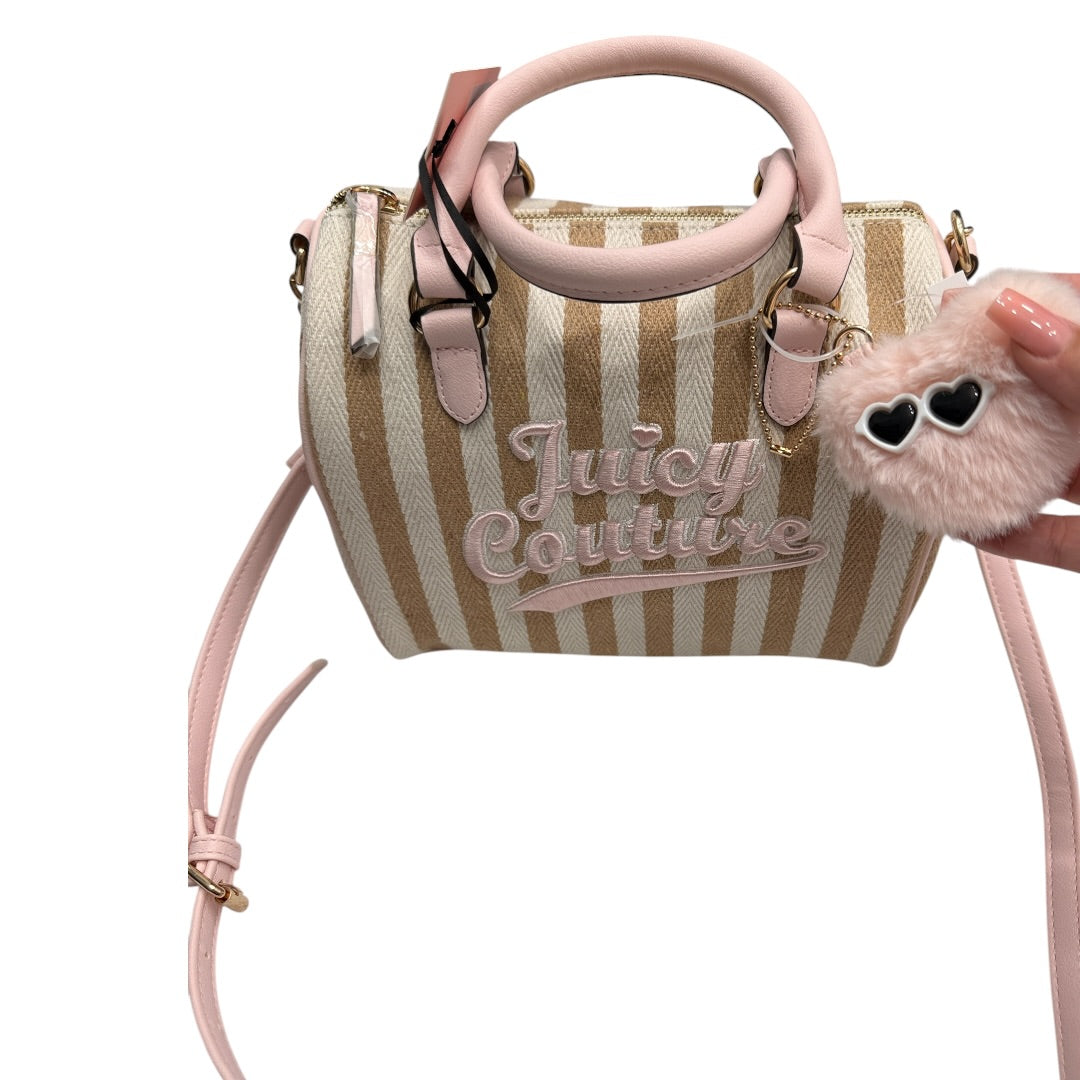 Pink & Tan I’m So Adorable Juicy Couture Handbag