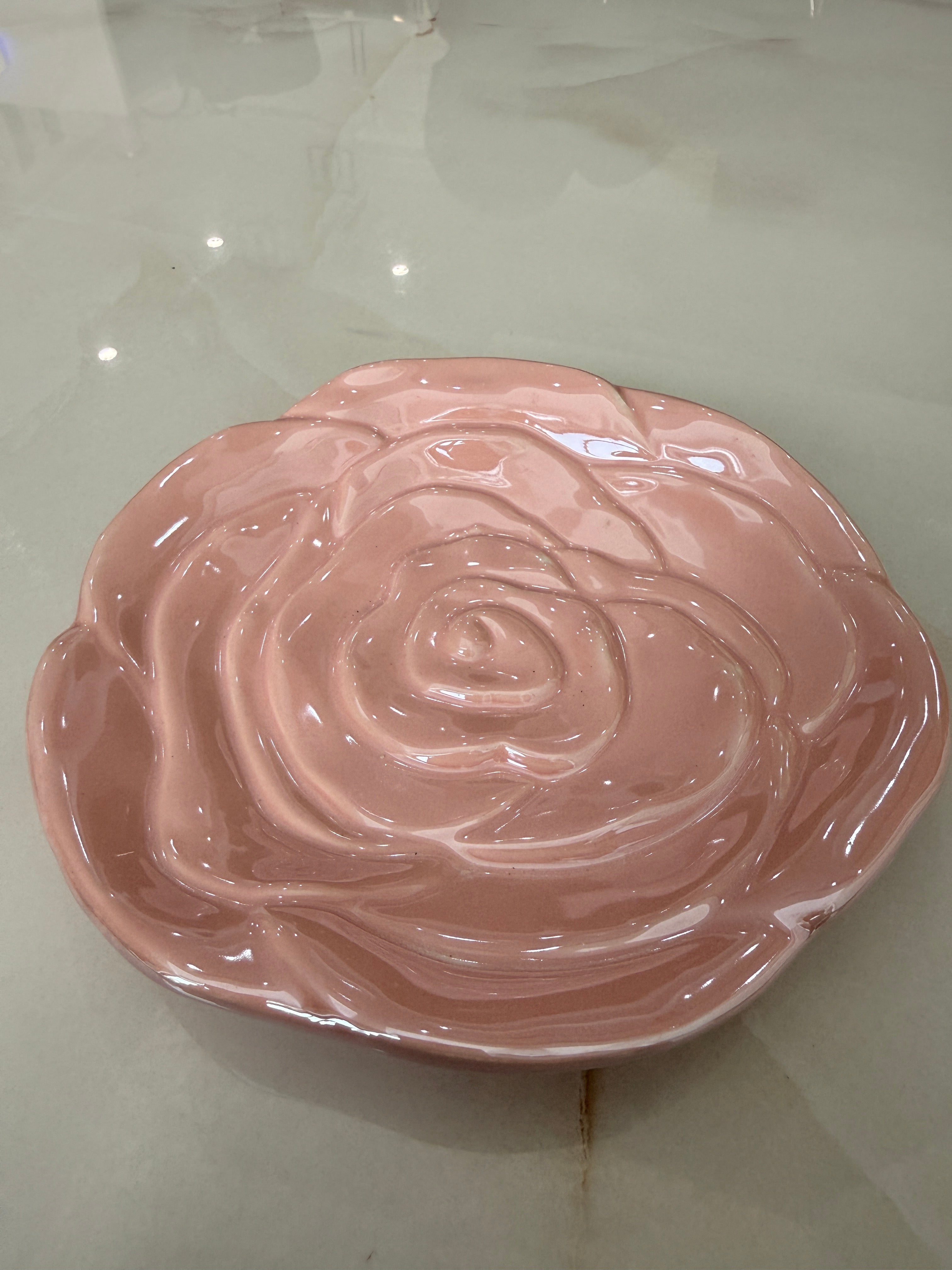 Jewelry Rose Decor Dish set of 4