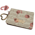 Very Strawberry Juicy Couture Card Holder Gold Keychain